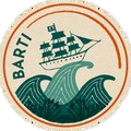 Barti Rum. Welsh spiced rum infused with a taste of the sea. 