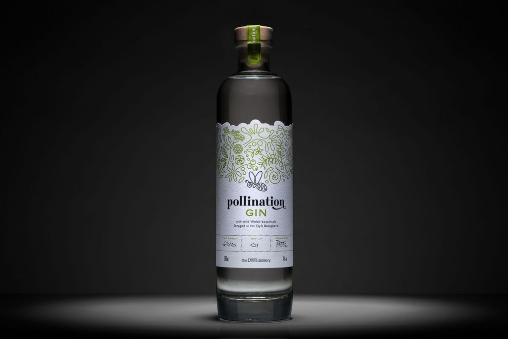 Pollination Gin Bottle.

