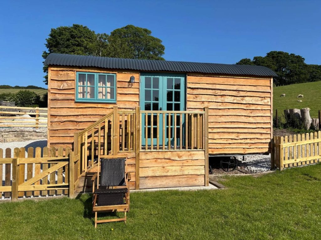 The Leyland Arms Shepherd hut.